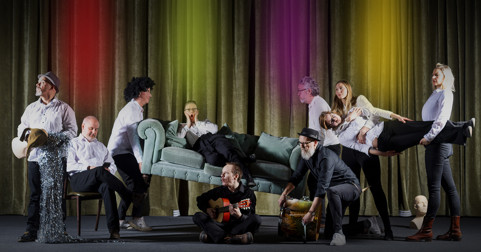 Improviserad musikföreställning. Årets stora  musikhändelse